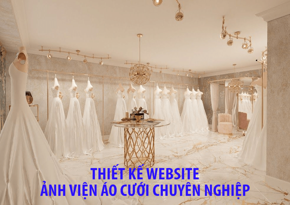 thiết kế website ảnh viện áo cưới