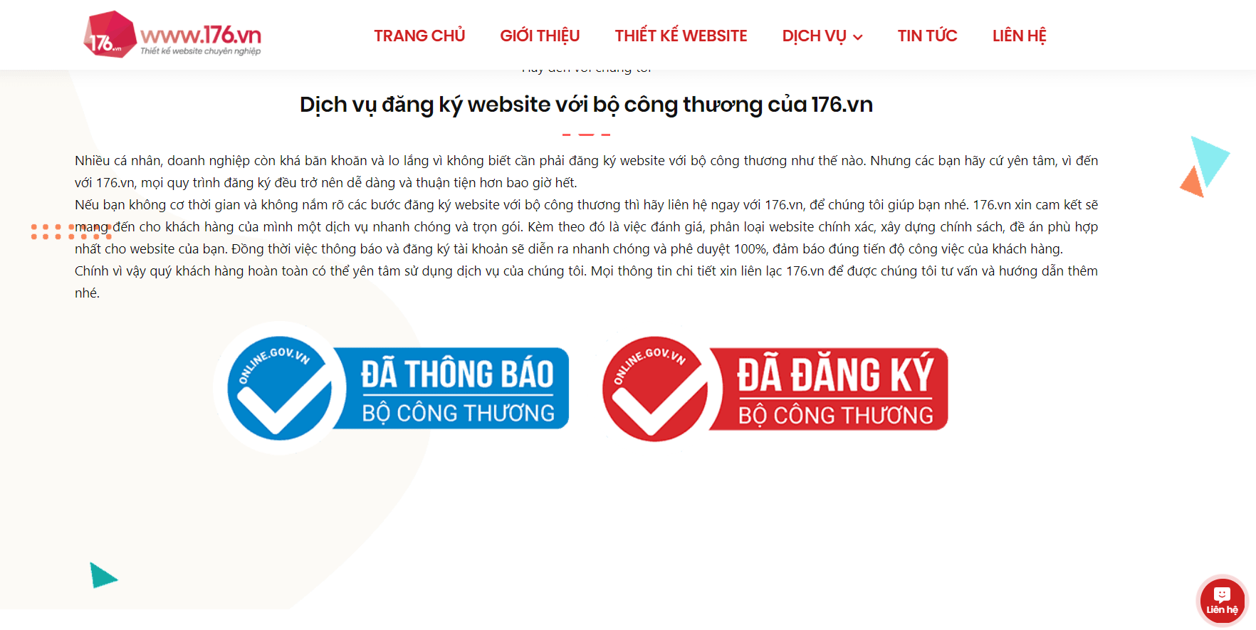 dang ky website voi bo cong thuong